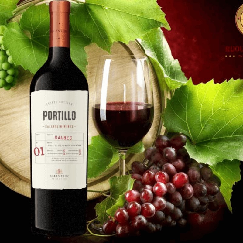 Rượu vang Ý Portillo Malbec tại Vinhome GrandPark